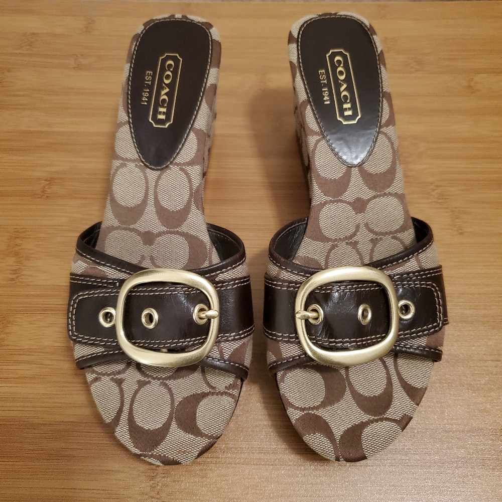 Coach Gretta Wedge Sandal